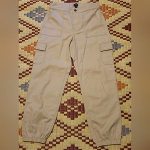 Women's JCrew Cargo Khaki's. Sz 2. EUC